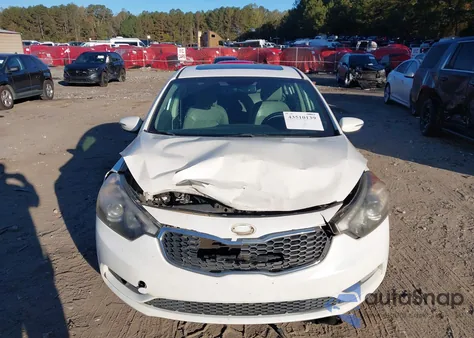 2016 Kia Forte Ex из США, поврежденный, VIN KNAFZ4A86G5553547